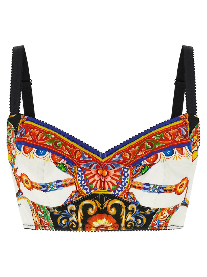 Dolce &amp; Gabbana Sample Sale | Dolce &amp; Gabbana Multicolor Cotton Tank Tops - | Designer outlet