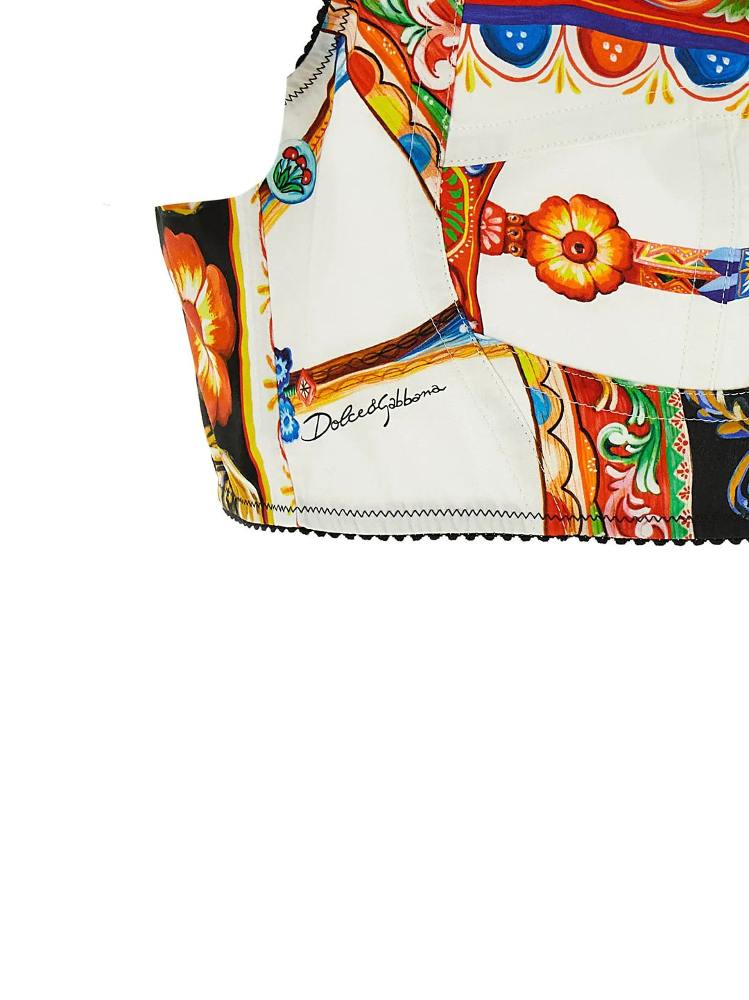 Dolce &amp; Gabbana Sample Sale | Dolce &amp; Gabbana Multicolor Cotton Tank Tops - | Designer outlet