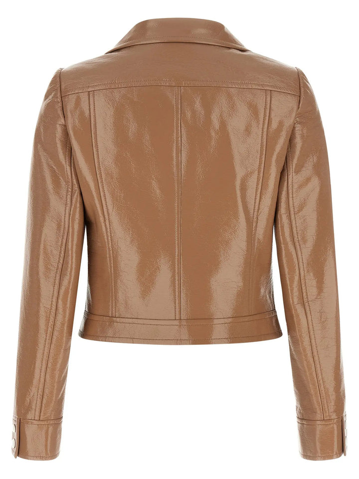 Courrèges Sample Sale | Courrèges Brown Cotton Full-Length Jacket - | Designer outlet