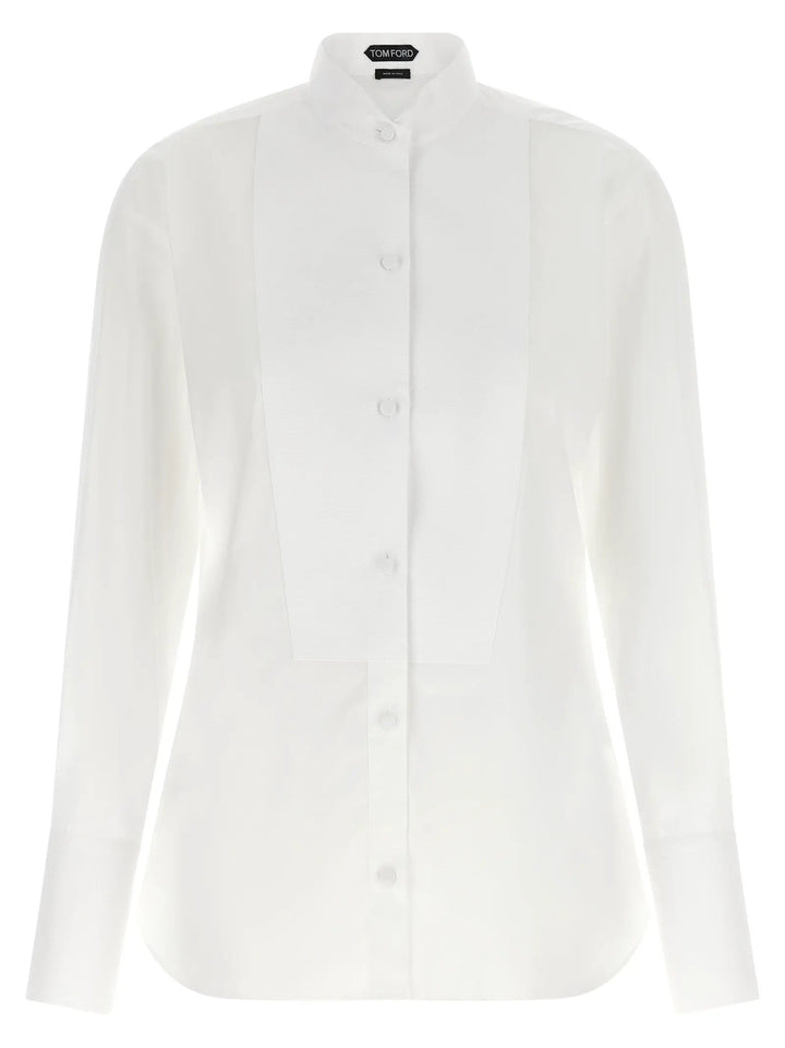 Tom Ford Sample Sale | Tom Ford White Cotton Blouse - | Designer outlet