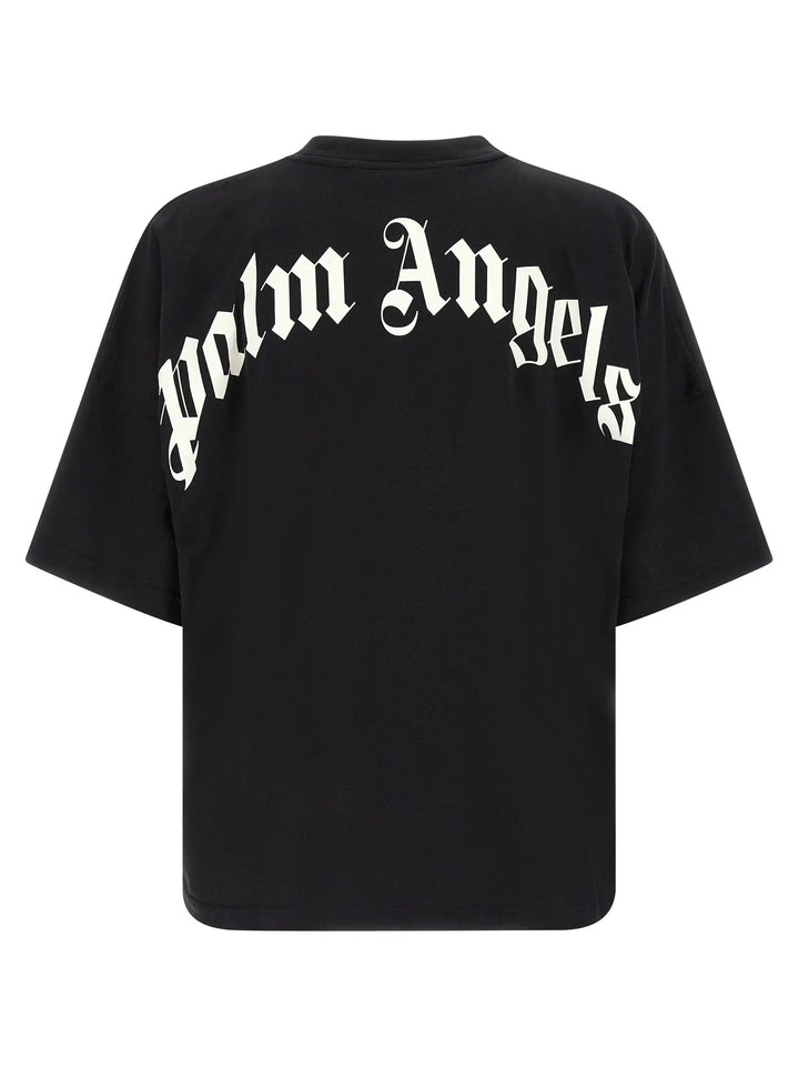 Palm Angels Sample Sale | Palm Angels Bicolor Cotton T-Shirt - | Designer outlet