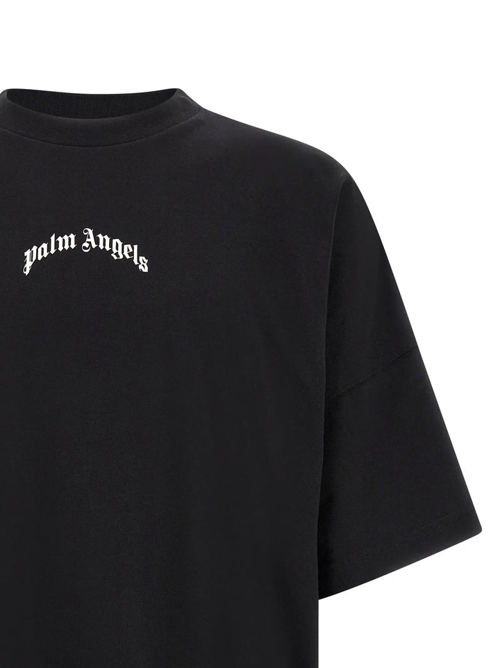 Palm Angels Sample Sale | Palm Angels Bicolor Cotton T-Shirt - | Designer outlet