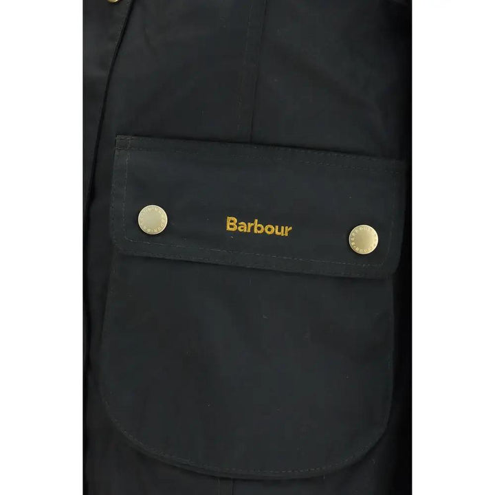 Barbour Bicolor Cotton Shell Jacket