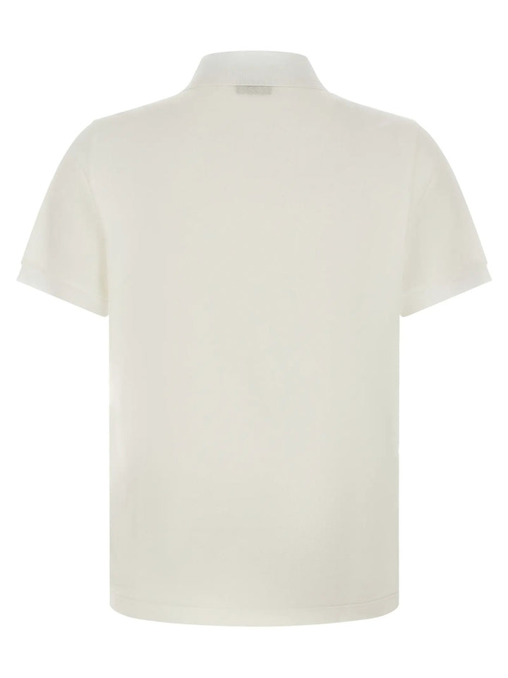 Fendi Sample Sale | Fendi White Cotton Polo Shirt - | Designer outlet