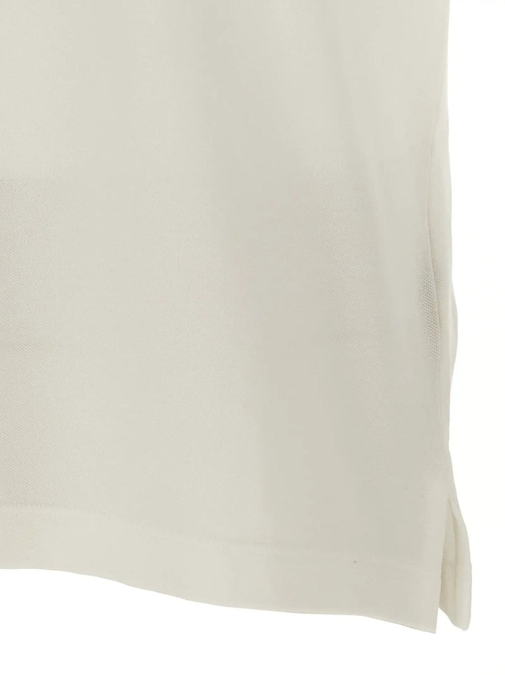 Fendi Sample Sale | Fendi White Cotton Polo Shirt - | Designer outlet