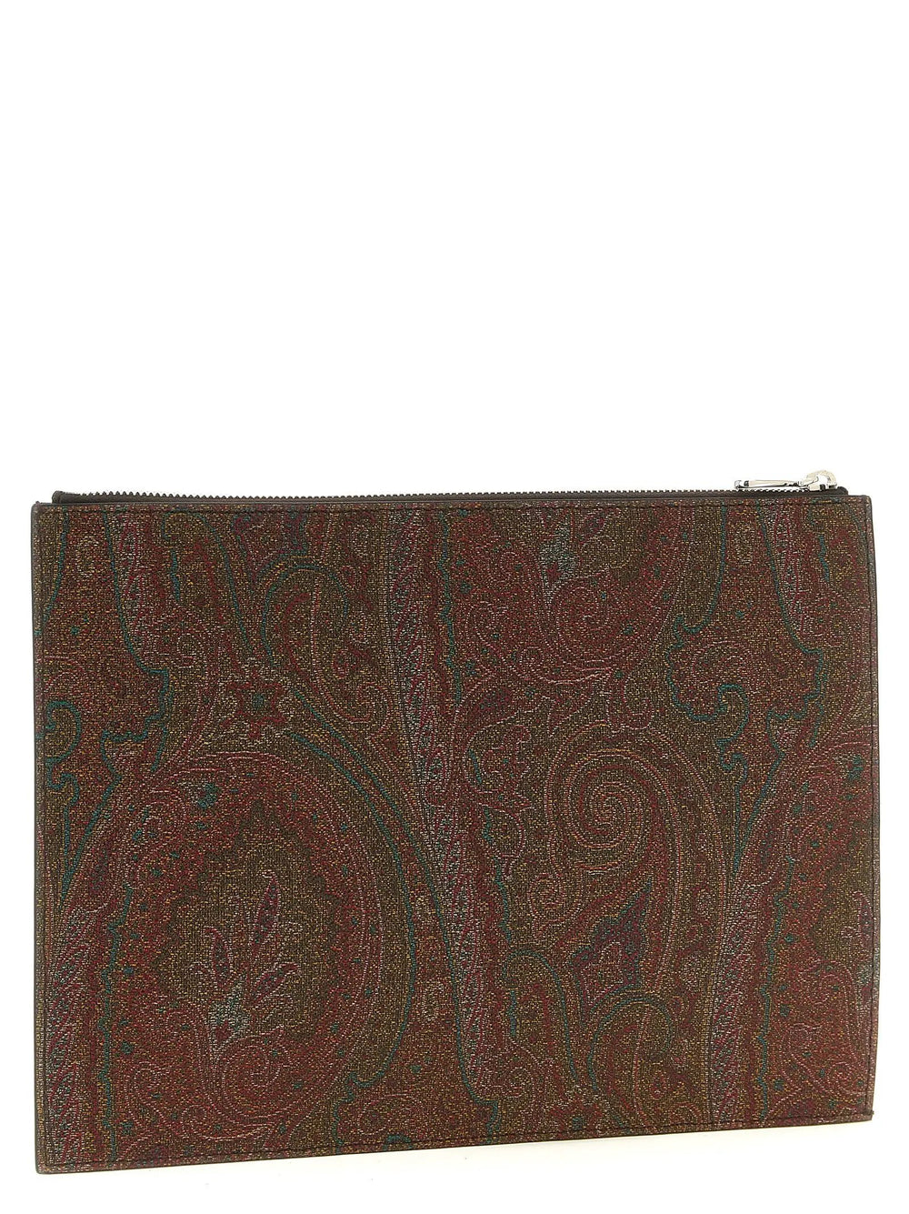 Etro Sample Sale | Etro Brown Cotton Clutch Bag - | Designer outlet