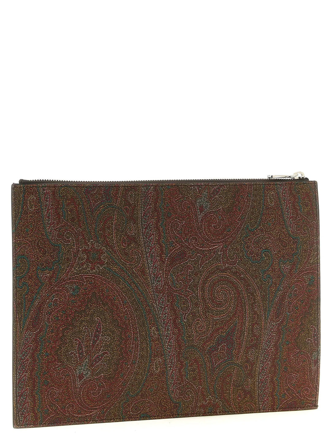 Etro Sample Sale | Etro Brown Cotton Clutch Bag - | Designer outlet