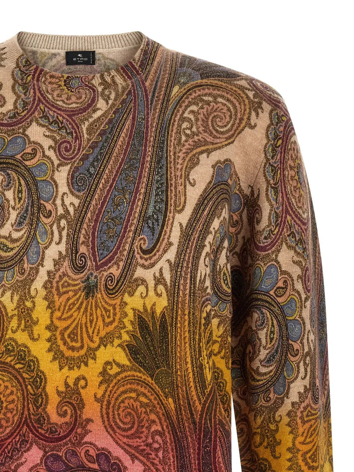 Etro Sample Sale | Etro Multicolor Wool Cardigan - | Designer outlet