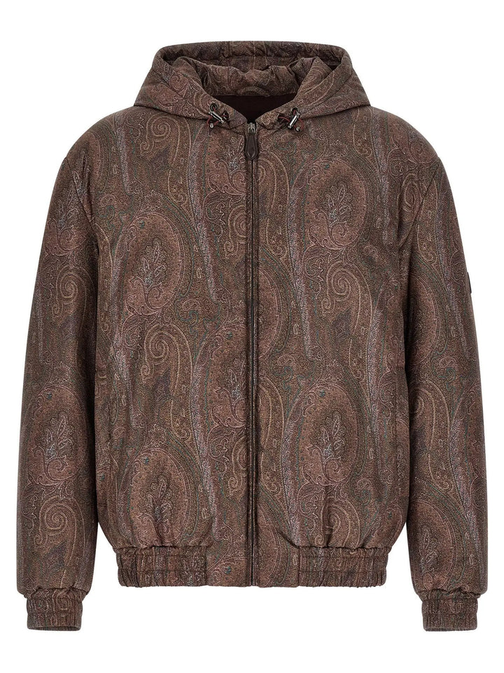 Etro Sample Sale | Etro Brown Polyester Bomber - | Designer outlet