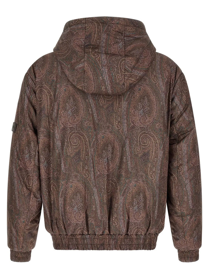 Etro Sample Sale | Etro Brown Polyester Bomber - | Designer outlet