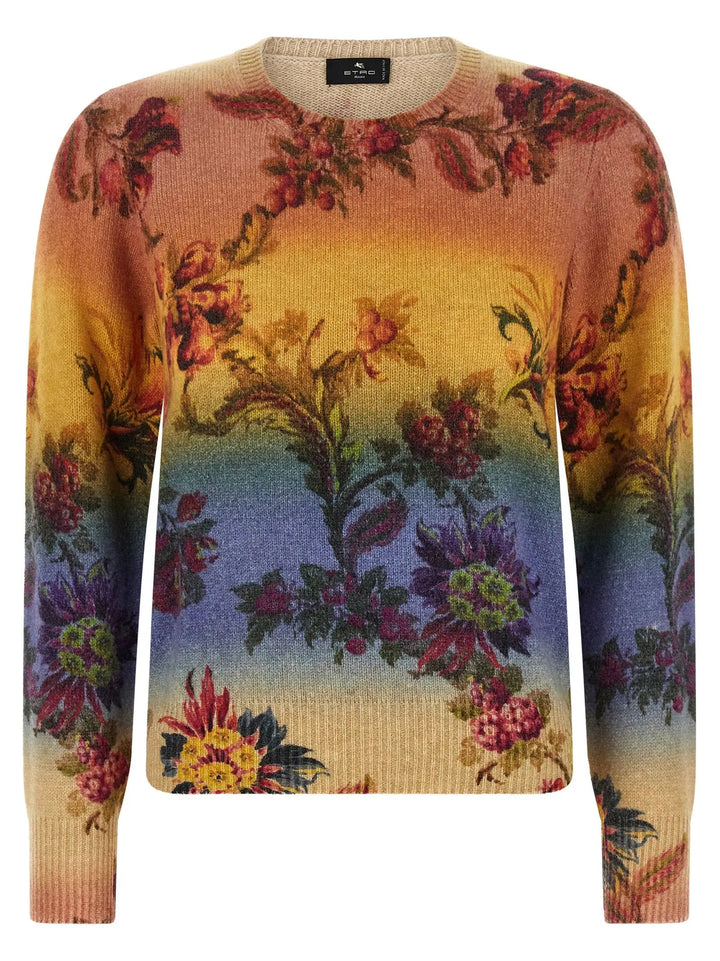 Etro Sample Sale | Etro Multicolor Wool Cardigan - | Designer outlet