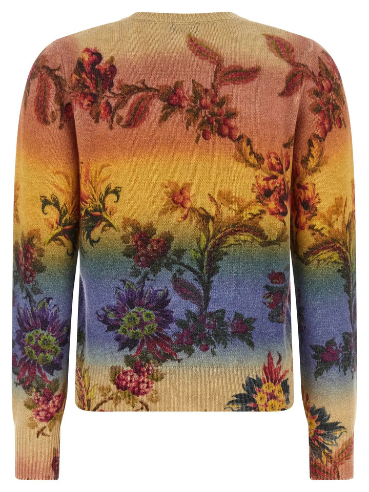 Etro Sample Sale | Etro Multicolor Wool Cardigan - | Designer outlet