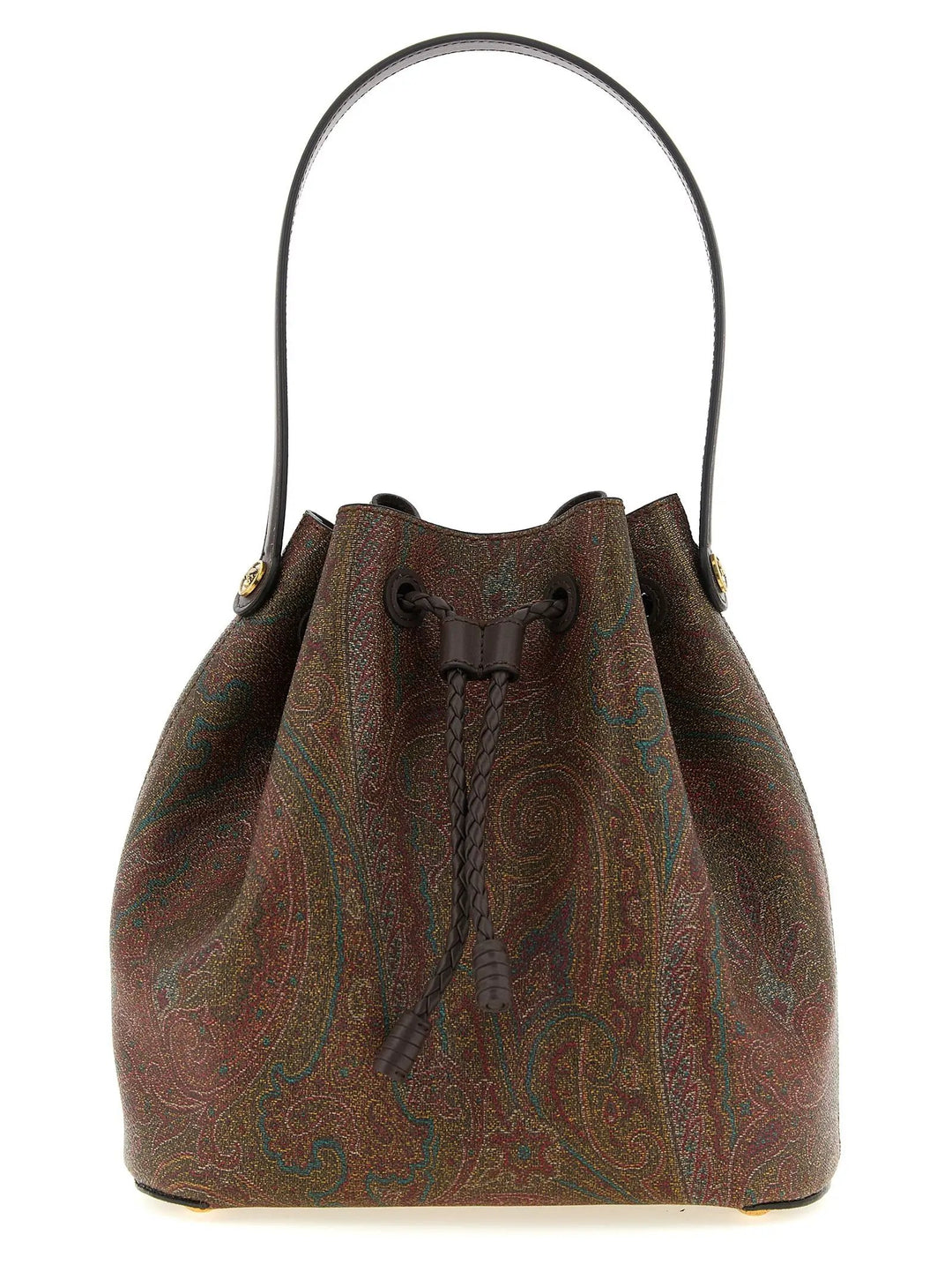 Etro Sample Sale | Etro Brown Cotton Handbag - | Designer outlet