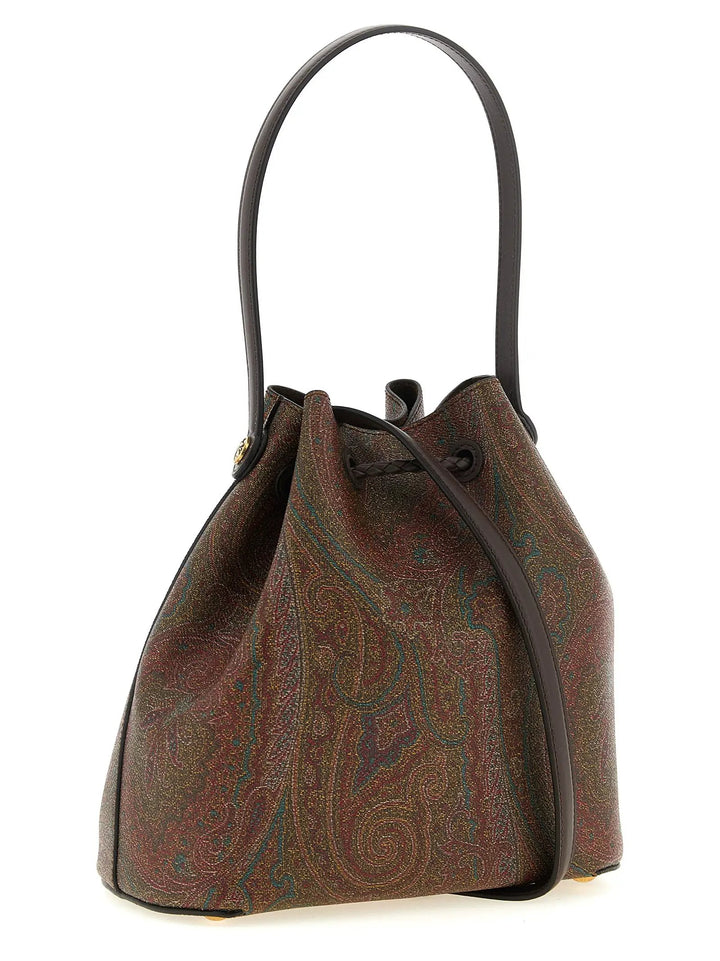 Etro Sample Sale | Etro Brown Cotton Handbag - | Designer outlet