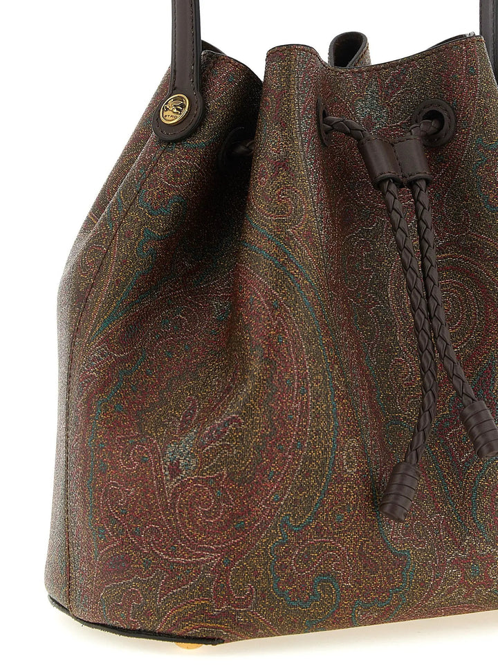 Etro Sample Sale | Etro Brown Cotton Handbag - | Designer outlet