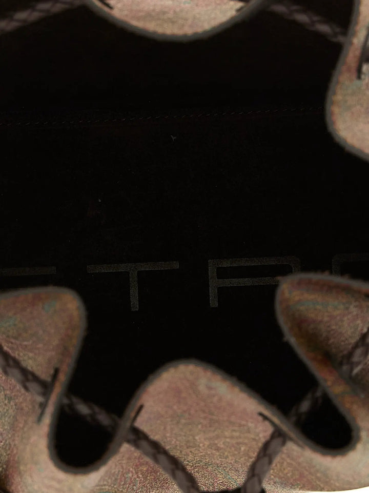 Etro Sample Sale | Etro Brown Cotton Handbag - | Designer outlet