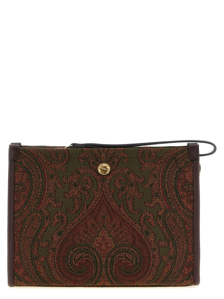 Etro Sample Sale | Etro Multicolor Polyester Clutch Bag - | Designer outlet