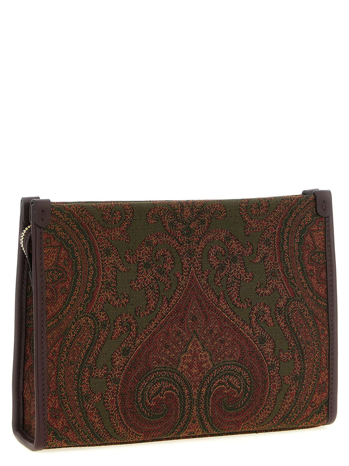 Etro Sample Sale | Etro Multicolor Polyester Clutch Bag - | Designer outlet