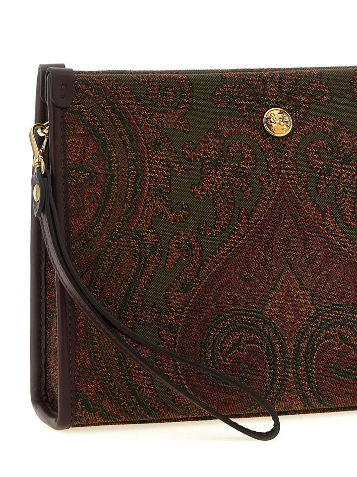 Etro Sample Sale | Etro Multicolor Polyester Clutch Bag - | Designer outlet