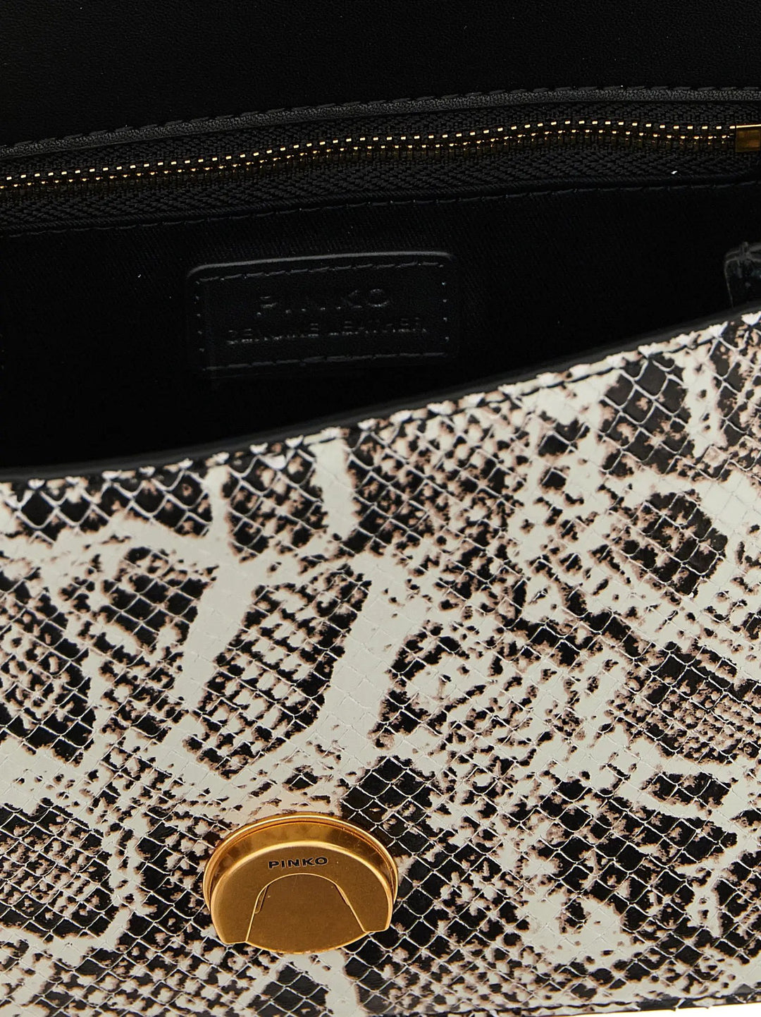 PINKO Sample Sale | PINKO Gray Calfskin Handbag - | Designer outlet