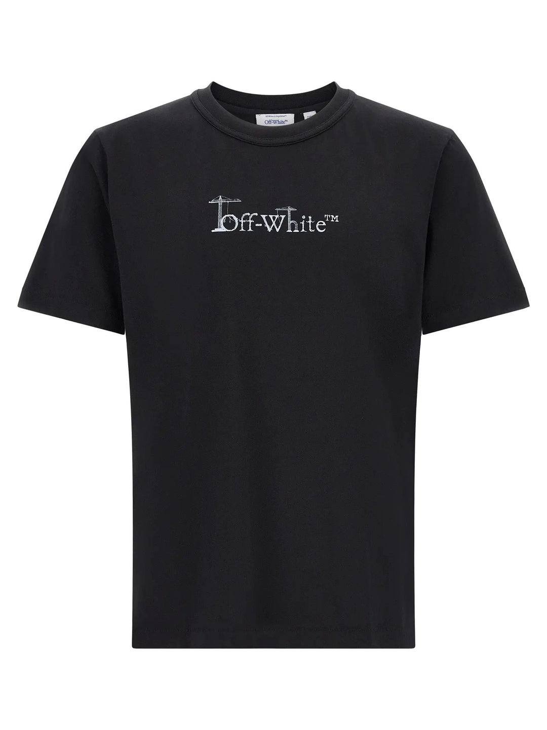 Off-White Sample Sale | Off-White Black Cotton T-Shirt - | Designer outlet