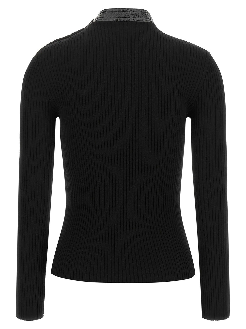 Courrèges Sample Sale | Courrèges Black Viscose Cardigan - | Designer outlet