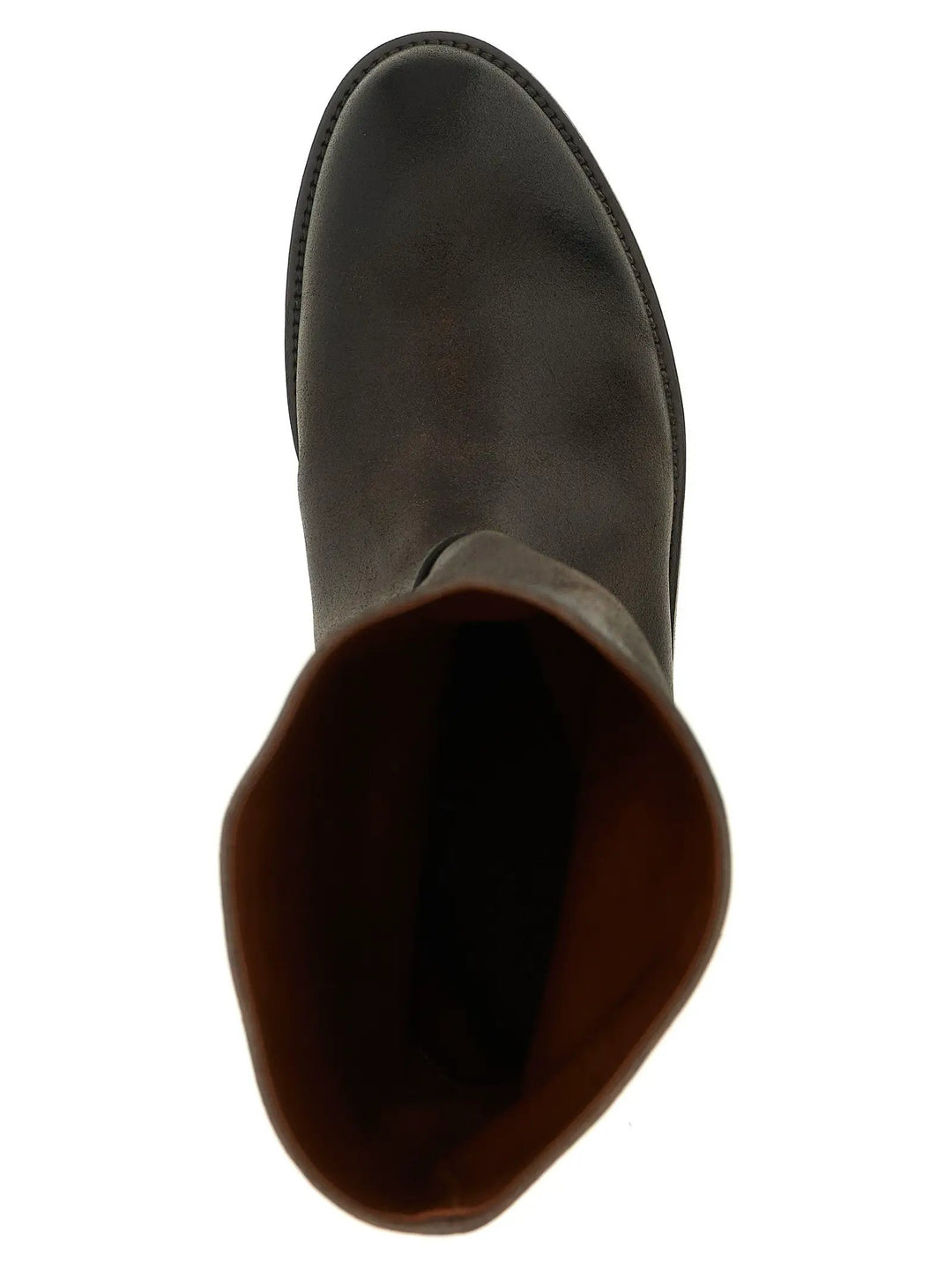 Marsell Sample Sale | Marsell Brown Calfskin Over The Knee - | Designer outlet