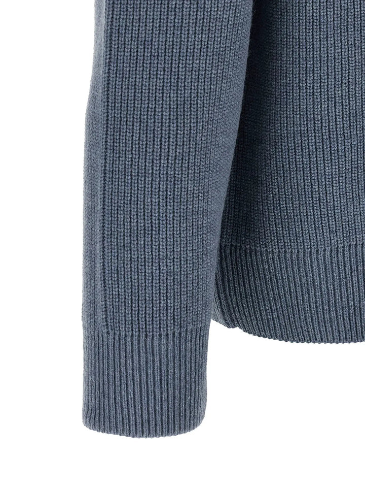 J.W.Anderson Sample Sale | J.W.Anderson Blue Wool Cardigan - | Designer outlet