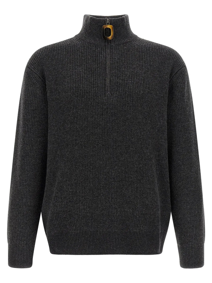 J.W.Anderson Sample Sale | J.W.Anderson Gray Wool Cardigan - | Designer outlet