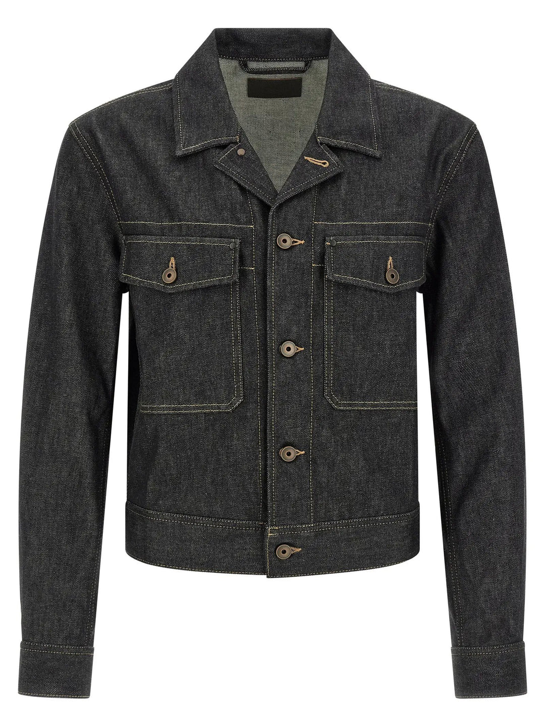 Lemaire Sample Sale | Lemaire Blue Cotton Denim Jacket - | Designer outlet