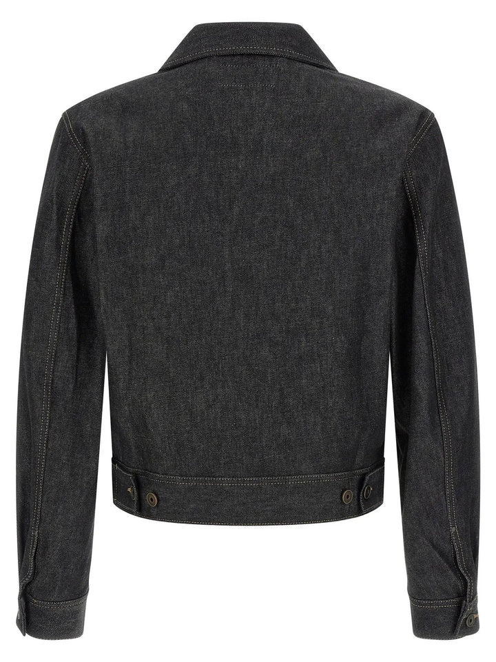 Lemaire Sample Sale | Lemaire Blue Cotton Denim Jacket - | Designer outlet