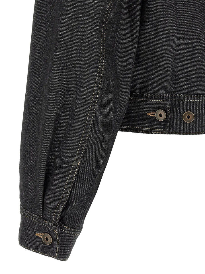 Lemaire Sample Sale | Lemaire Blue Cotton Denim Jacket - | Designer outlet