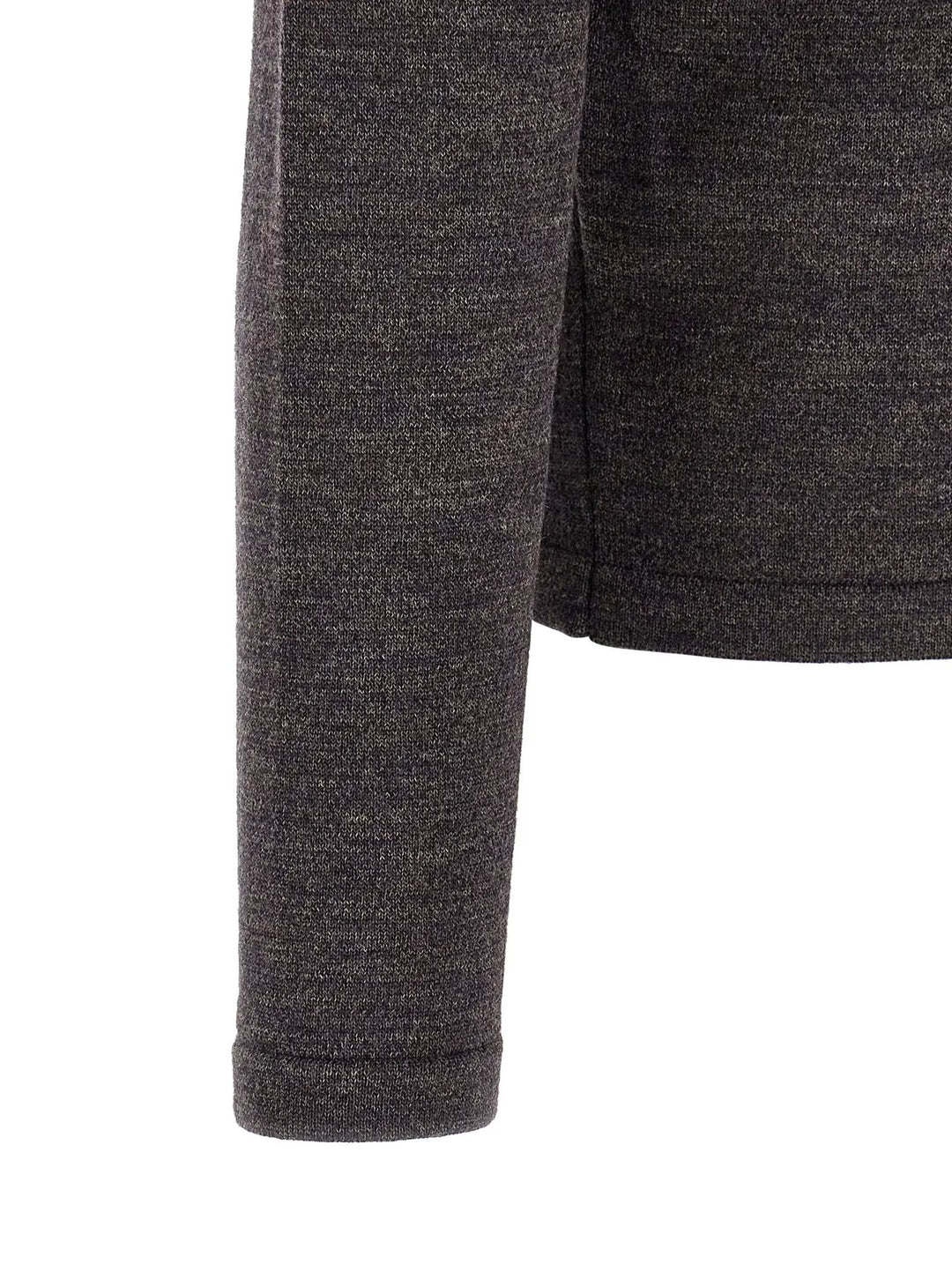 Lemaire Sample Sale | Lemaire Brown Wool Polo Shirt - | Designer outlet