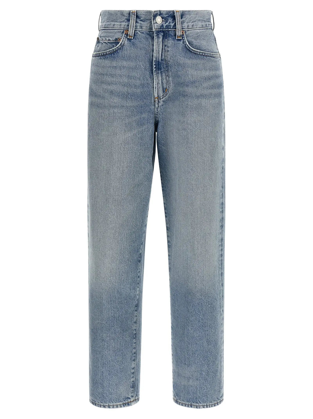 Agolde Sample Sale | Agolde Blue Cotton Straight-Leg Jeans - | Designer outlet