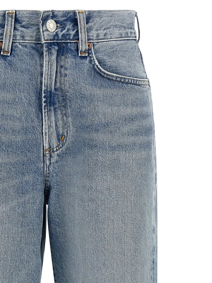 Agolde Sample Sale | Agolde Blue Cotton Straight-Leg Jeans - | Designer outlet