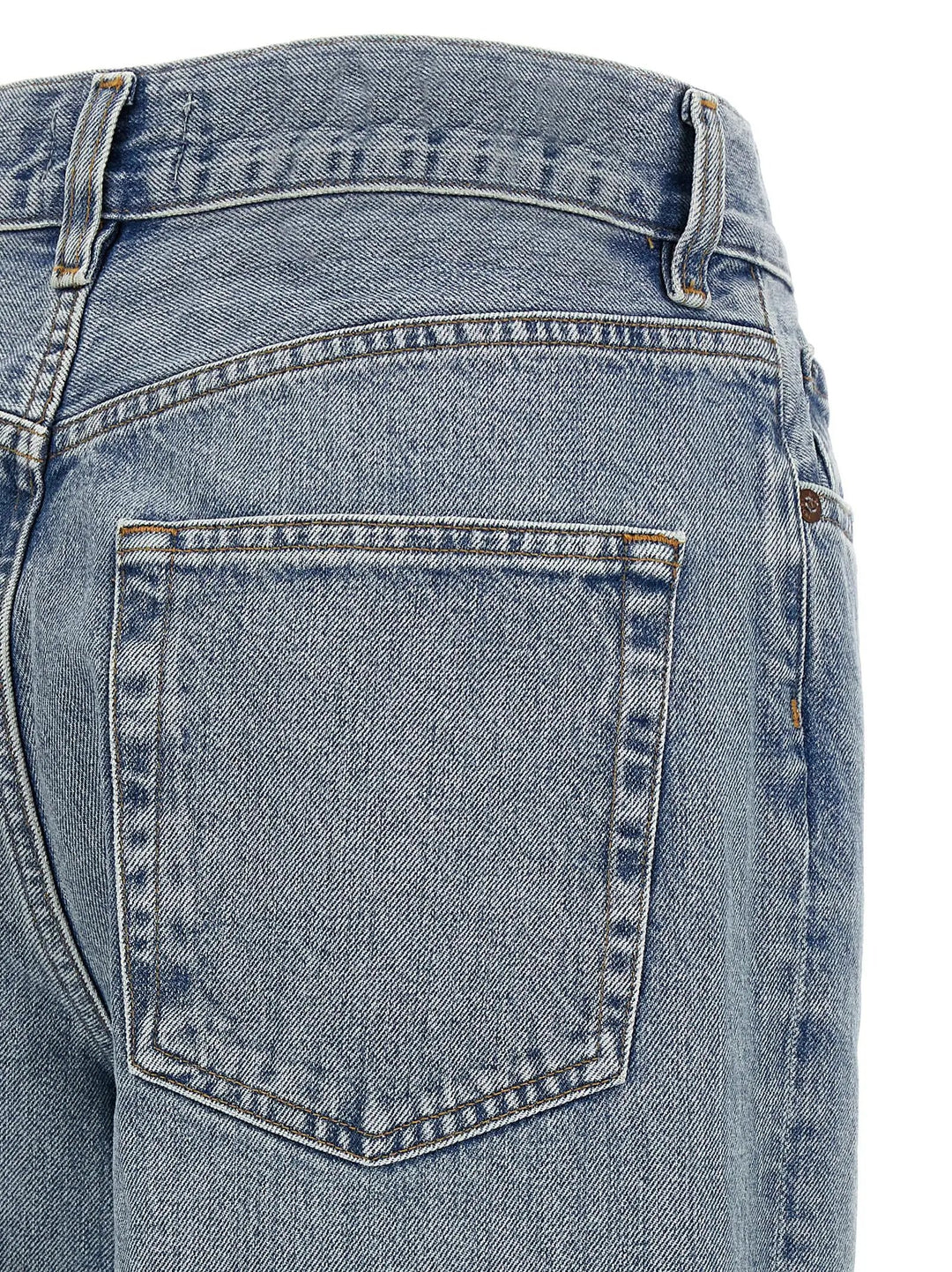 Agolde Sample Sale | Agolde Blue Cotton Straight-Leg Jeans - | Designer outlet