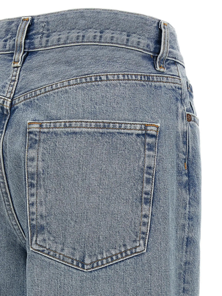 Agolde Sample Sale | Agolde Blue Cotton Straight-Leg Jeans - | Designer outlet