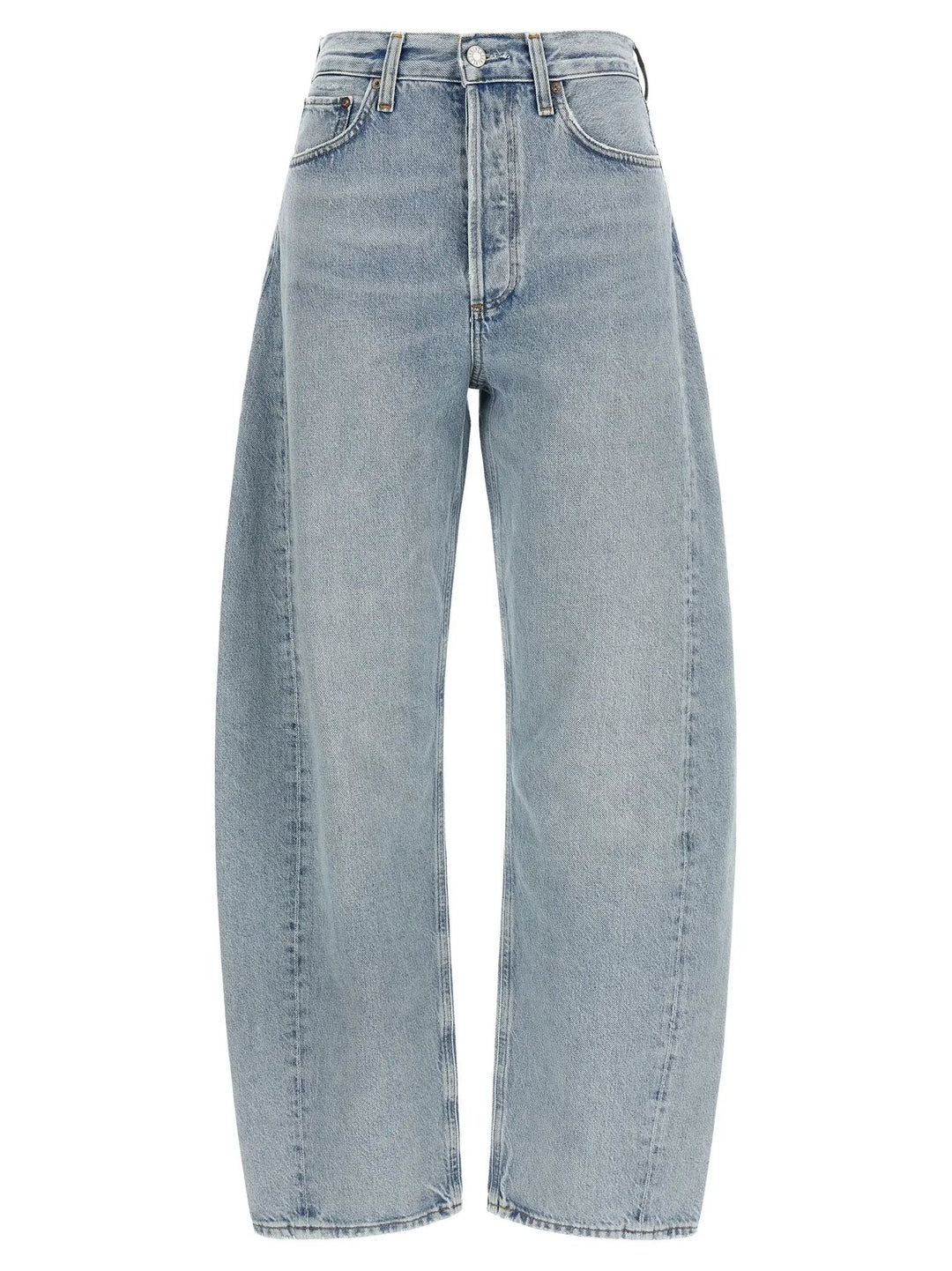 Agolde Sample Sale | Agolde Blue Cotton High-Waisted Jean - | Designer outlet