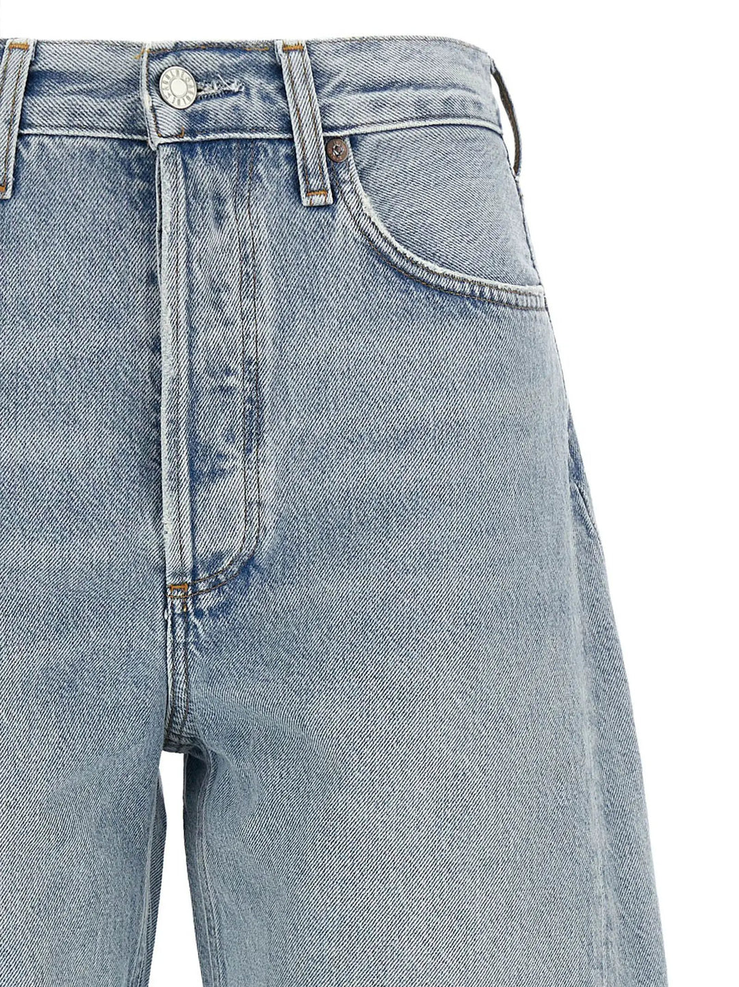 Agolde Sample Sale | Agolde Blue Cotton High-Waisted Jean - | Designer outlet