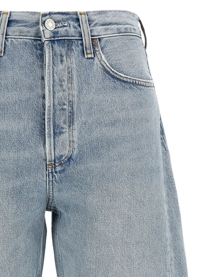 Agolde Sample Sale | Agolde Blue Cotton High-Waisted Jean - | Designer outlet