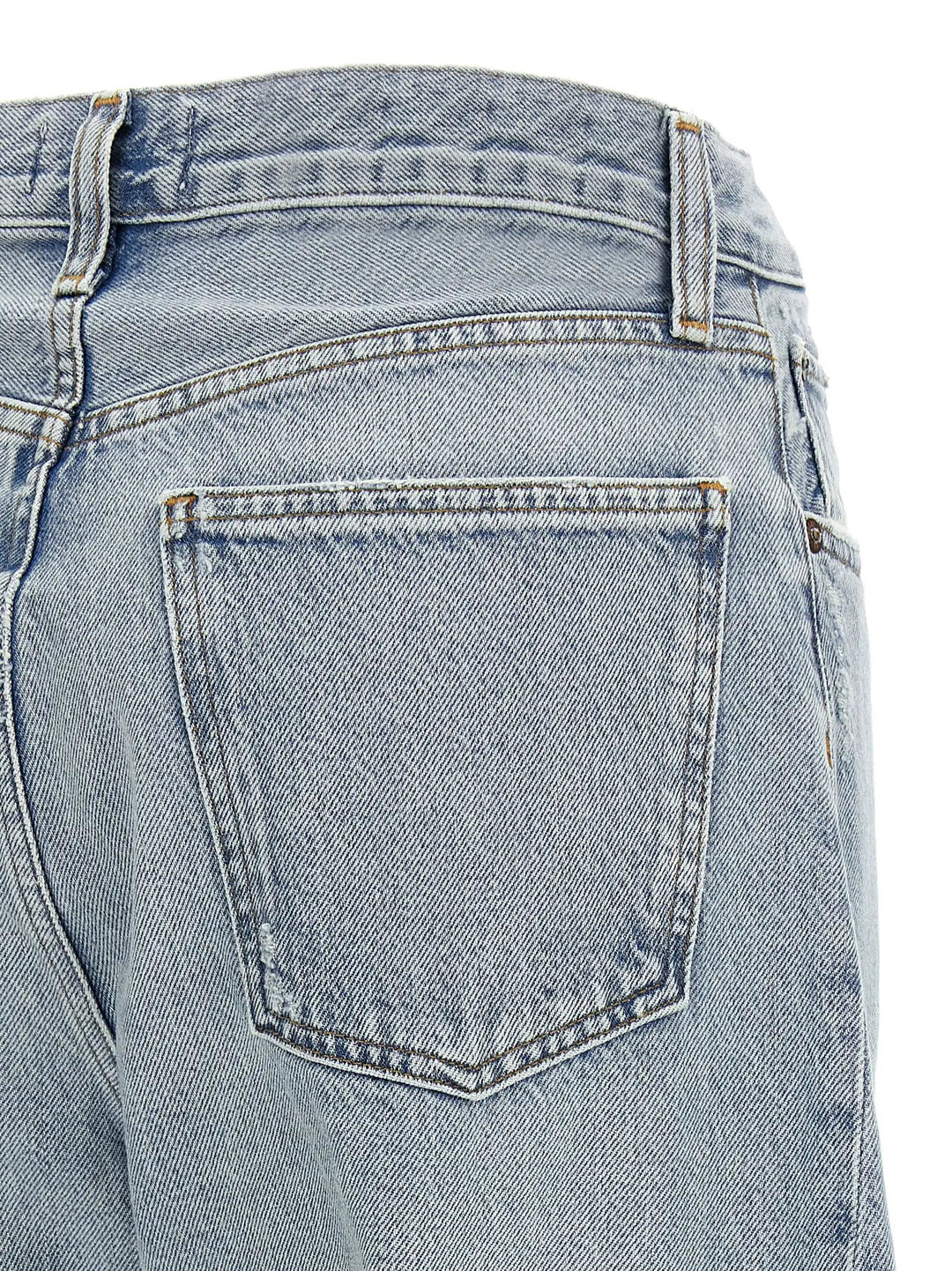 Agolde Sample Sale | Agolde Blue Cotton High-Waisted Jean - | Designer outlet