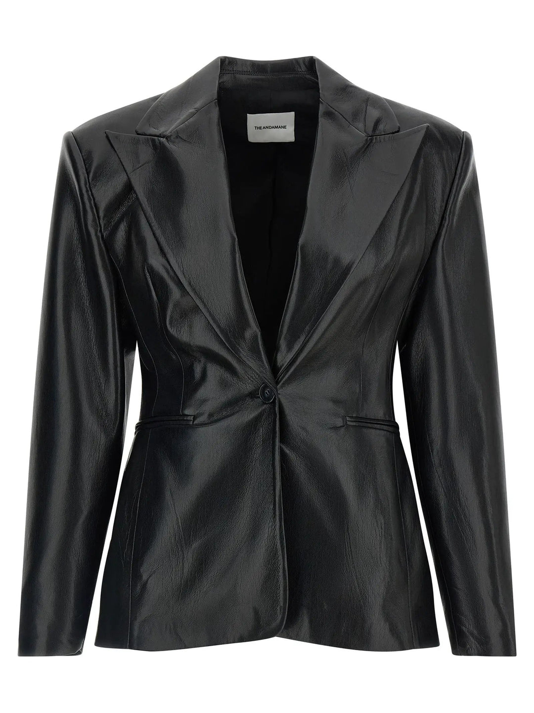 The Andamane Sample Sale | The Andamane Black Polyester Blazer - | Designer outlet