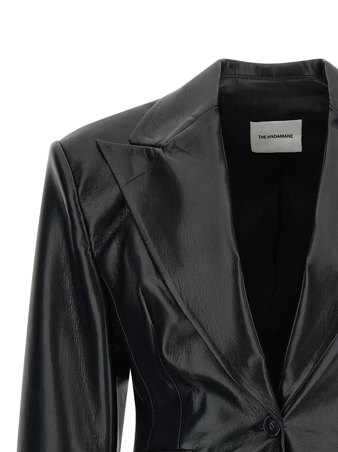 The Andamane Sample Sale | The Andamane Black Polyester Blazer - | Designer outlet