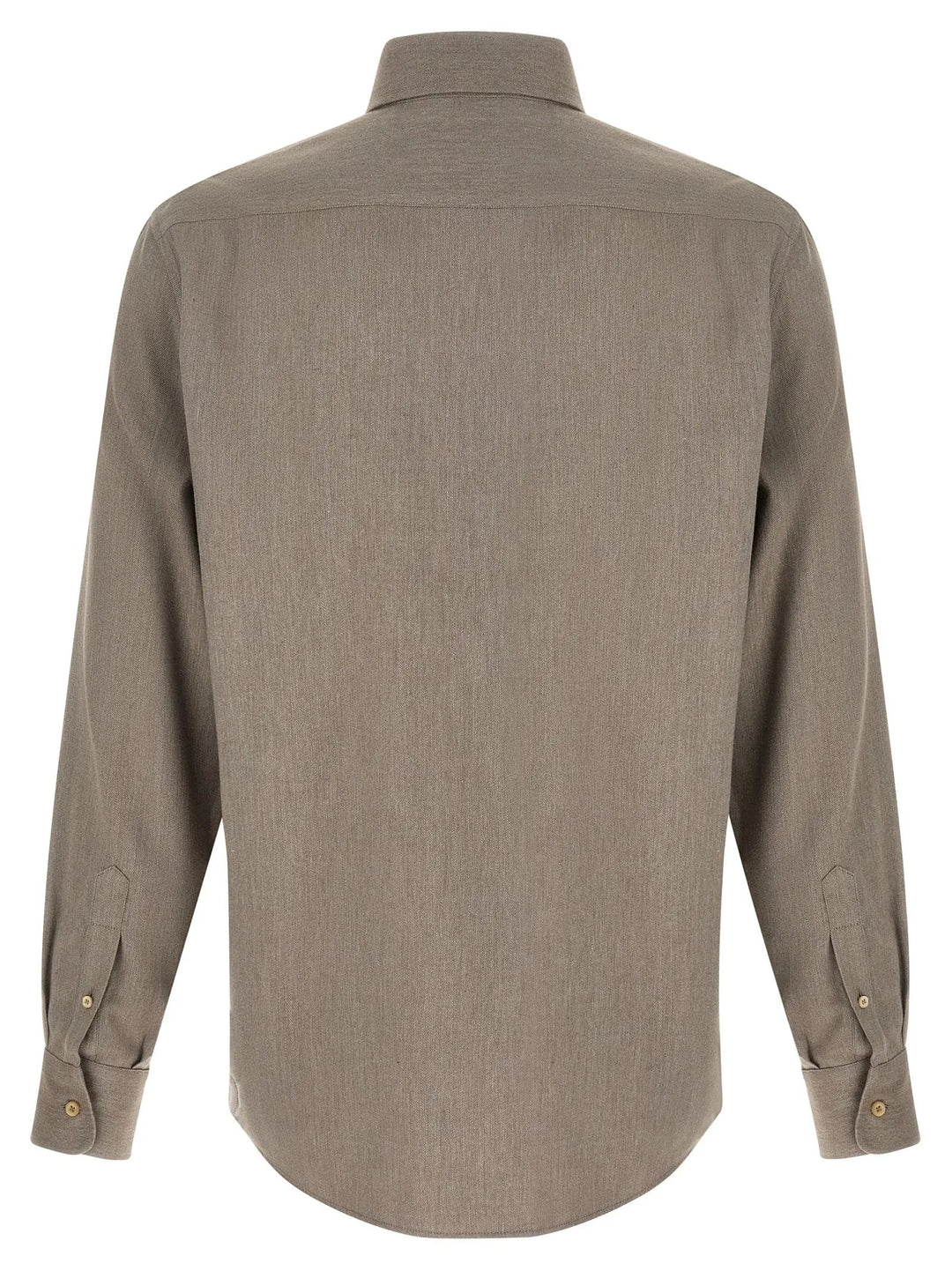 Brunello Cucinelli Sample Sale | Brunello Cucinelli Gray Cotton Blouse - | Designer outlet