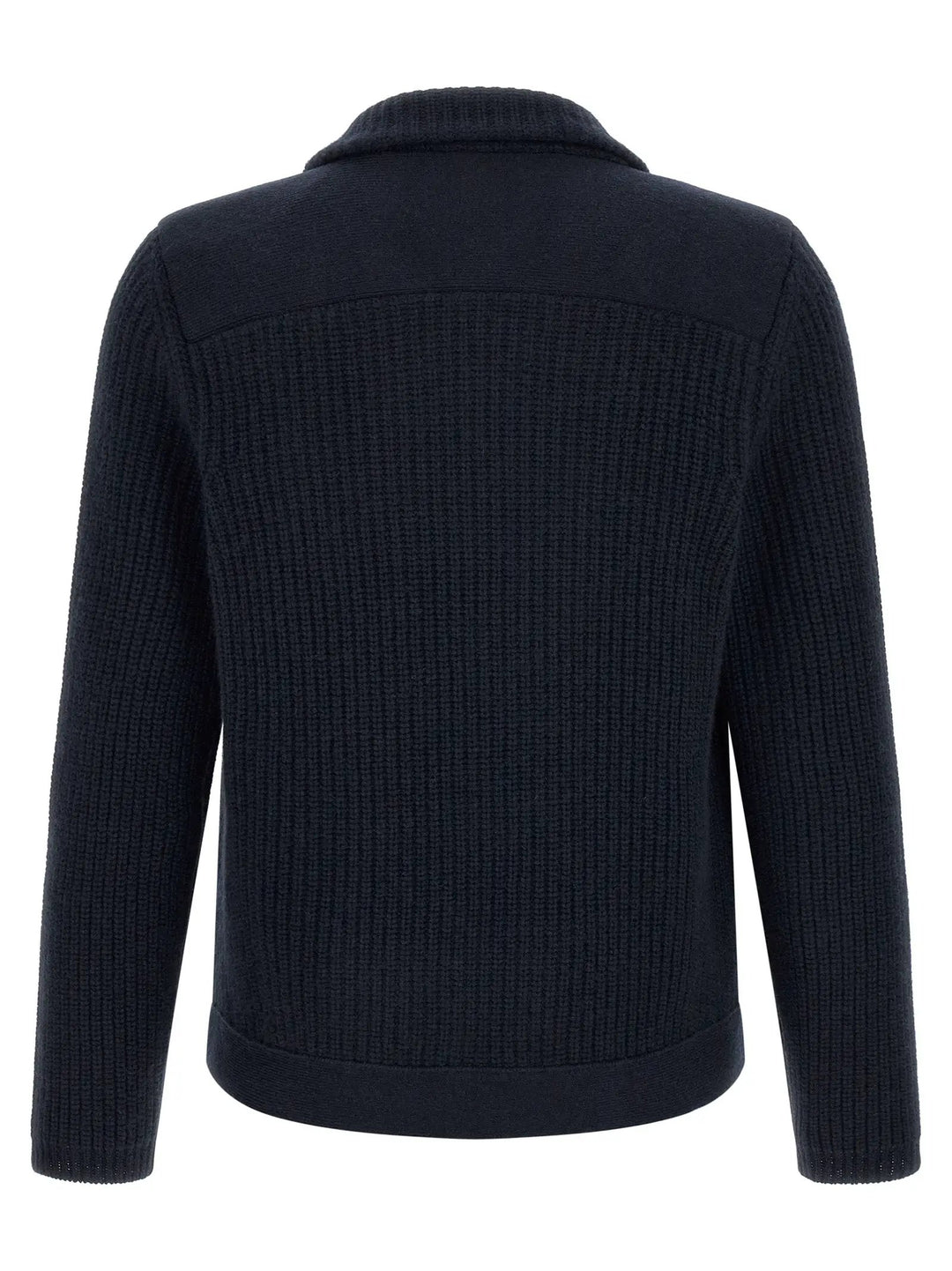 Brunello Cucinelli Sample Sale | Brunello Cucinelli Blue Cashmere Cardigan - | Designer outlet