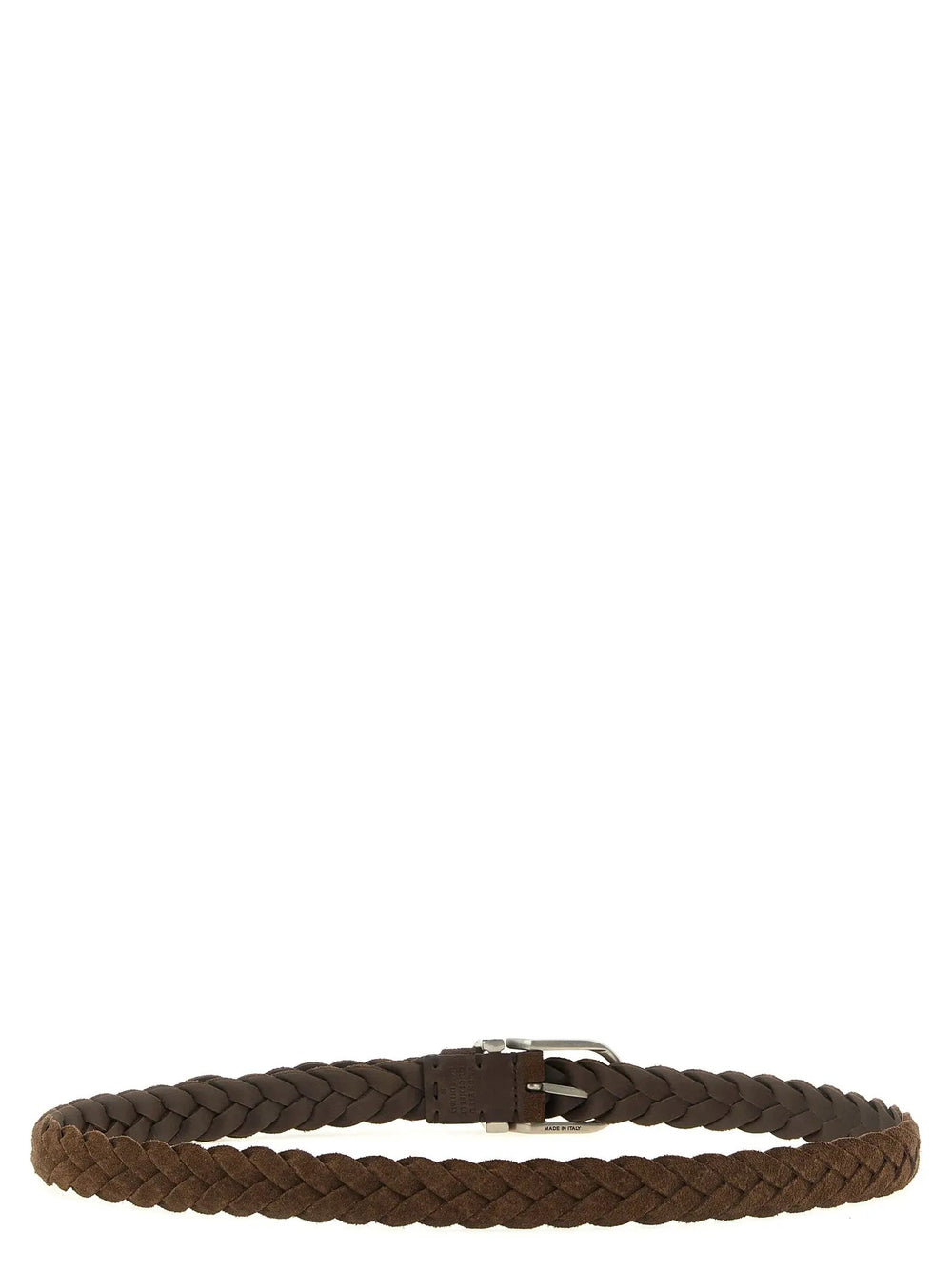 Brunello Cucinelli Sample Sale | Brunello Cucinelli Brown Calfskin Belt - | Designer outlet