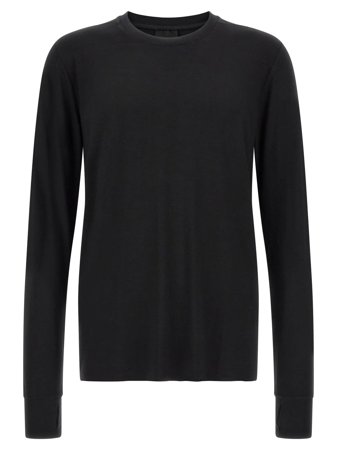 Thom Krom Sample Sale | Thom Krom Black Viscose T-Shirt - | Designer outlet