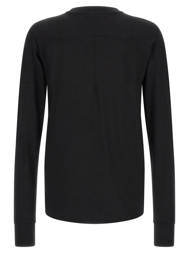 Thom Krom Sample Sale | Thom Krom Black Viscose T-Shirt - | Designer outlet