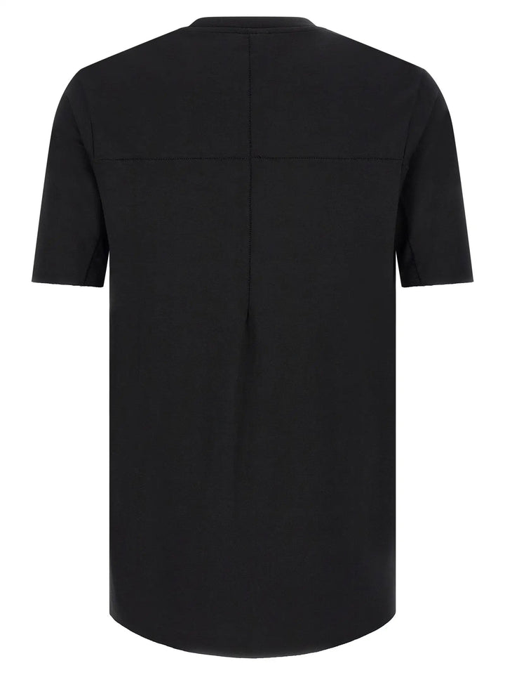 Thom Krom Sample Sale | Thom Krom Black Viscose T-Shirt - | Designer outlet
