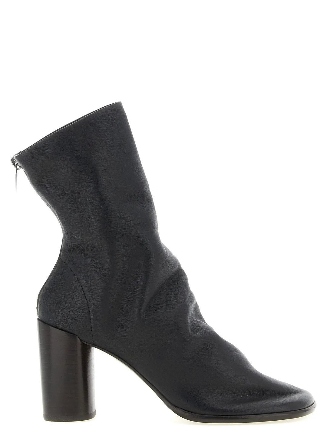 Lemaire Sample Sale | Lemaire Brown Lamb Leather Ankle Boots - | Designer outlet